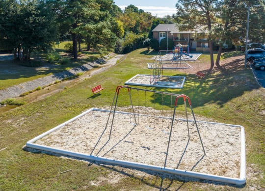 a playground at channing apartments