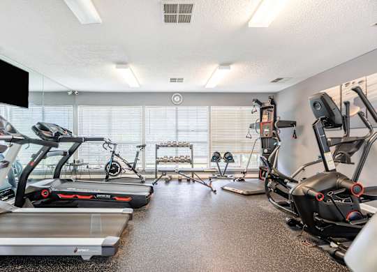 Gym at Rosewood at Colony Square, Rocky Mount, NC