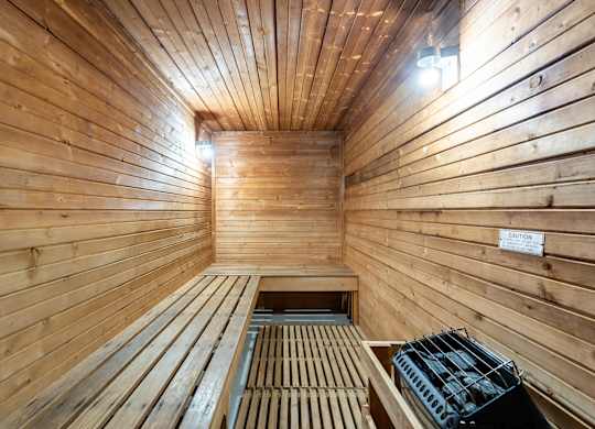 Sauna Room at Rosewood at Colony Square, Rocky Mount, 27804