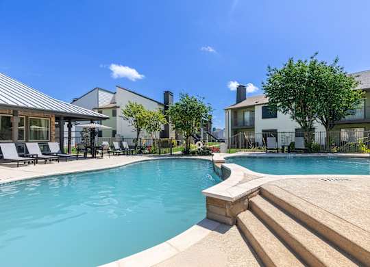 Resort Style Pool at Leander, Texas