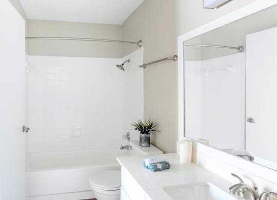 Bathroom With Bathtub at Leander, Benbrook
