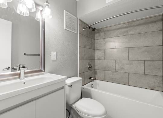 Bathroom With Bathtub at The Sidney, Sherman, TX 75090
