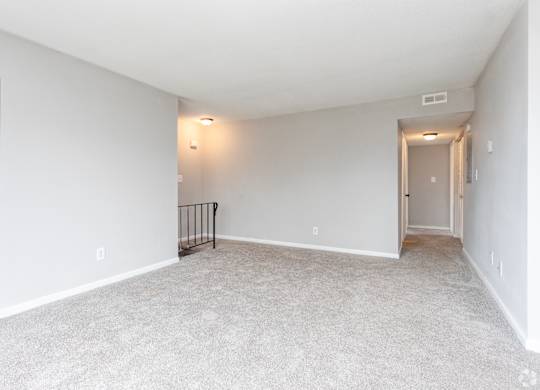 Carpeted Living Area at Liberty Crossing, North Carolina, 28540