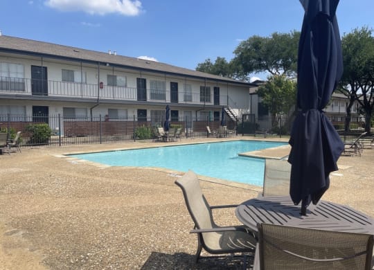 swimming pool at lovato apartments