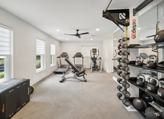 Gym at Rosen at North Hills, Raleigh
