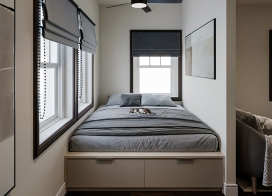 An interior picture of Lotus Cityline Apartments in Downtown Salt Lake City, Utah