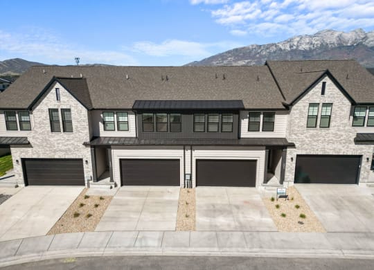 exterior photo of Crestview Point townhomes for rent in Highland, Utah