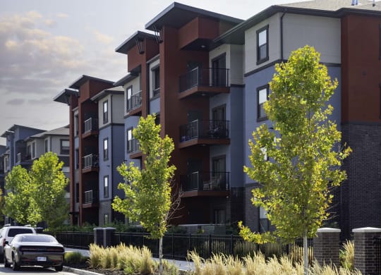 a rendering of an apartment building