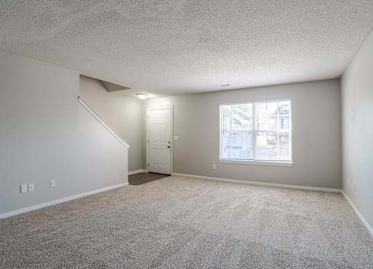 Carpeted Bedroom at Brookside Pointe Apartments, Travelers Rest