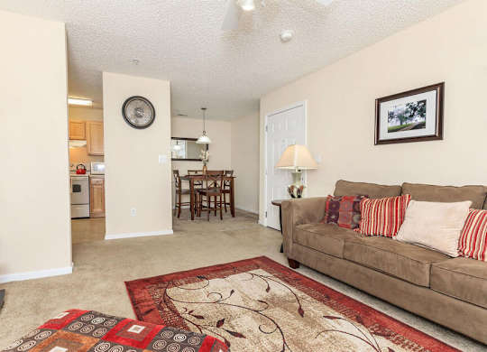 Stunning living room at Cross Creek Apartments, Beaufort, SC, South Carolina, 29906
