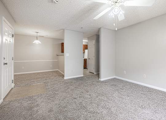 Wall to wall carpeting at Cross Creek Apartments, Beaufort, SC, South Carolina