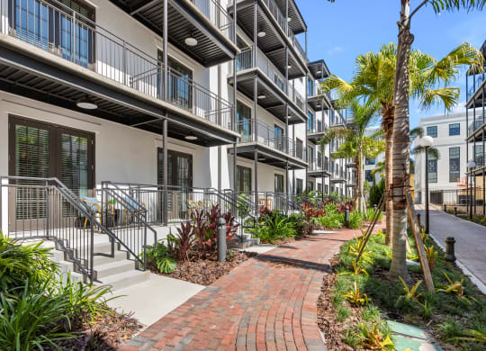 the preserve at city center apartments exterior view at Casa Marti, Florida, 33605