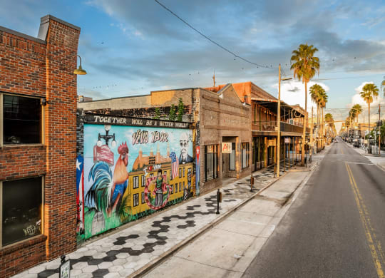 Exterior Landscape at Casa Marti, Tampa, Florida