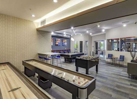 Shuffleboard at Bluestone Flats, Minnesota