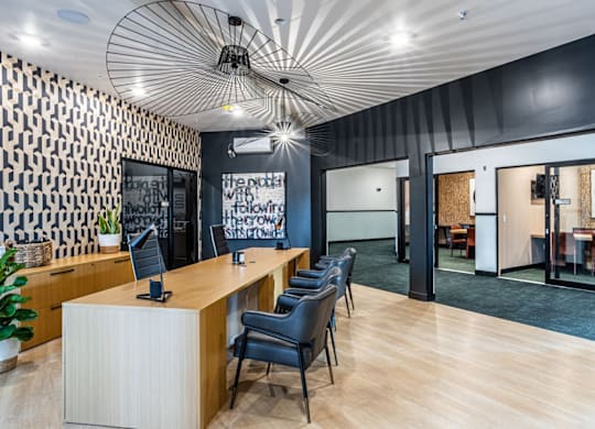 Leasing Office at Converge KC Uptown, Kansas City
