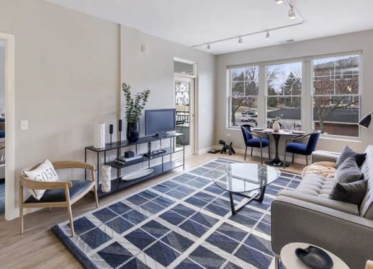 Modern Living Room at Clarendon Hills 229, Illinois