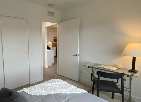 Bedroom With Closet at Highwood 546, Illinois, 60040