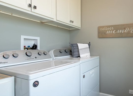 Laundry Room at Countryside Townhomes, Illinois