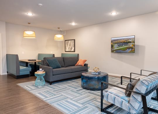 Lounge area in club room