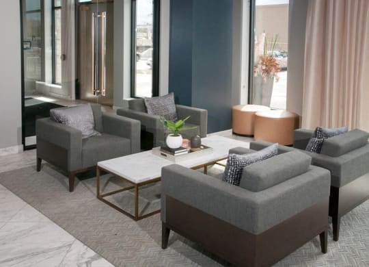 Stylish Sofa Chairs Residences at 1700, Minnetonka, MN