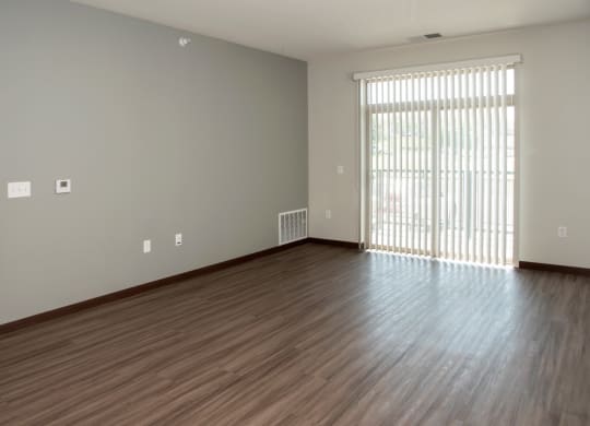 Large Windows with Window Coverings at Lake Jonathan Flats, Minnesota, 55318
