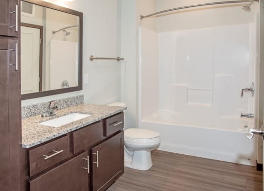 Bathroom With Bathtub at Lake Jonathan Flats, Chaska