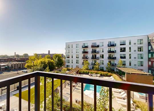 View From Balcony at The Mason, Minnesota, 55114