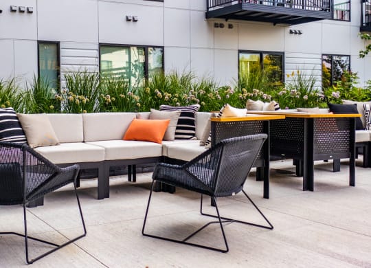 Outdoor Living Areas at The Mason, St. Paul, MN, 55114