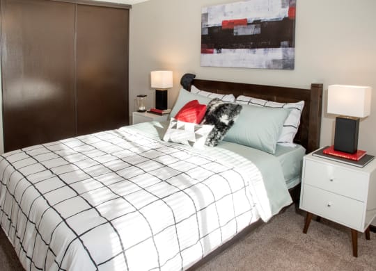Well Appointed Bedroom at Eagan Place, Minnesota, 55123