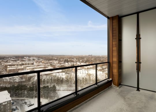 Balcony View at Calhoun Towers, Minneapolis, 55416