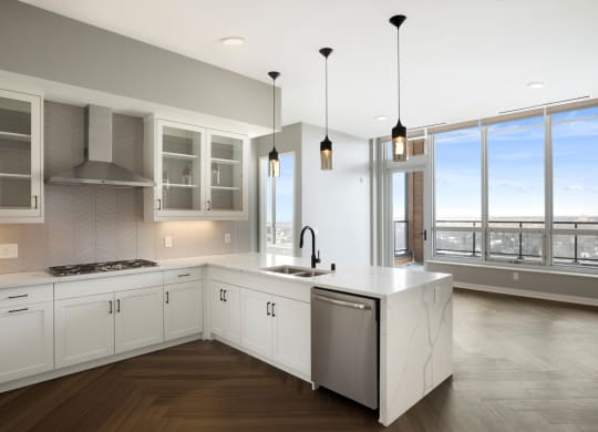 Refrigerator And Kitchen Appliances at Calhoun Towers, Minnesota, 55416