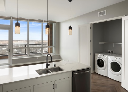 Spacious Kitchen at Calhoun Towers, Minneapolis, MN, 55416