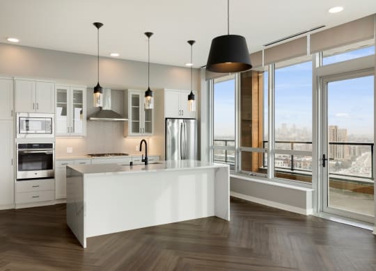 Modern Kitchen at Calhoun Towers, Minneapolis, MN, 55416
