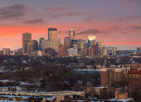 View Of City at Calhoun Towers, Minnesota, 55416
