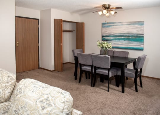 Classic 2 bedroom, 1.5 bath, dining at Cinnamon Ridge Apartments, Minnesota, 55122