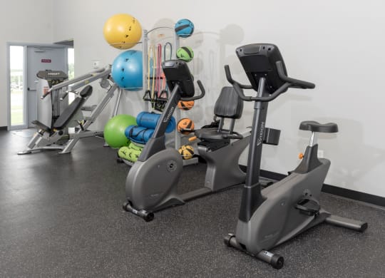 Peloton Bikes at Cinnamon Ridge Apartments, Minnesota