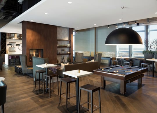 Game Room at Custom House, St. Paul, Minnesota