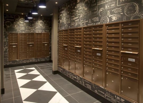 On-Site Package Lockers at Custom House, St. Paul, MN
