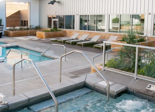 Invigorating Pool at Custom House, St. Paul, MN