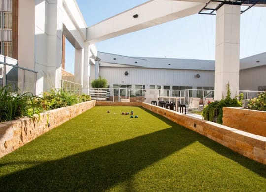 Bocce Ball Court at Custom House, Minnesota, 55101