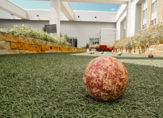 Bocce Ball at Custom House, Saint Paul