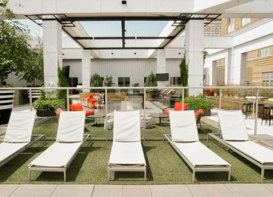 Poolside Sundeck at Custom House, Saint Paul, Minnesota