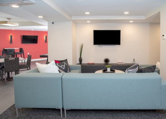 Community Lounge seating at Eagan Place Apartments, Eagan, MN
