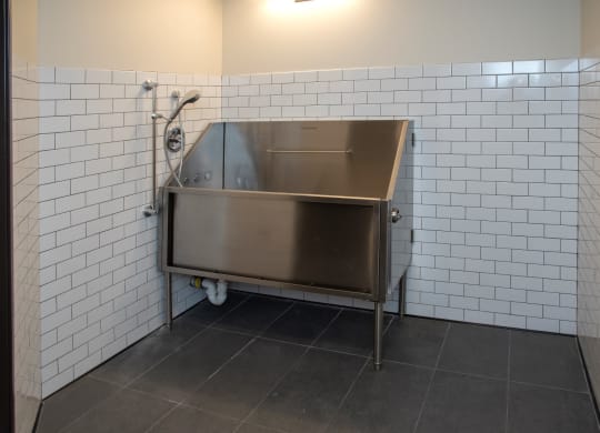 dog wash station at Eagan Place Apartments, Eagan, MN