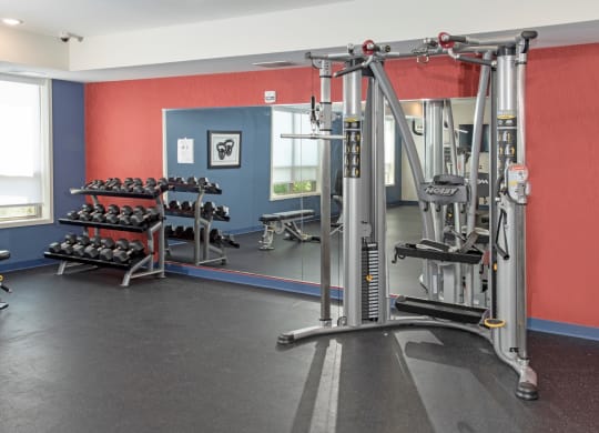 Fitness Center Strength and Conditioning Equipment at Lake Jonathan Flats, Chaska, 55318