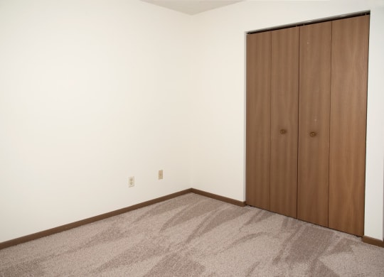 Spacious bedroom