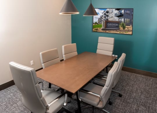 Conference Room at Grove80 Apartments, Cottage Grove, 55016
