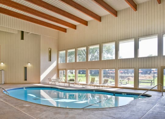 Glimmering Pool at Hillsborough Apartments, Minnesota, 55113