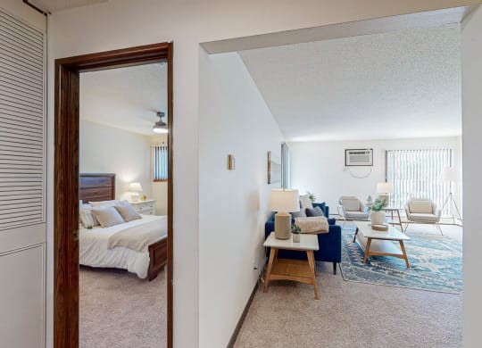 at Hillsborough Apartments, Roseville, MN