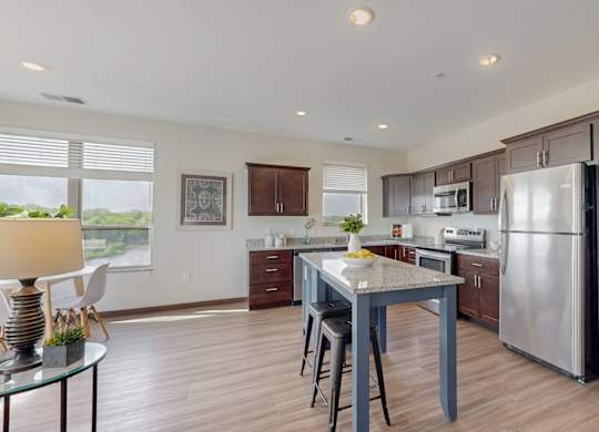 Eat In Kitchen at Lake Jonathan Flats, Chaska